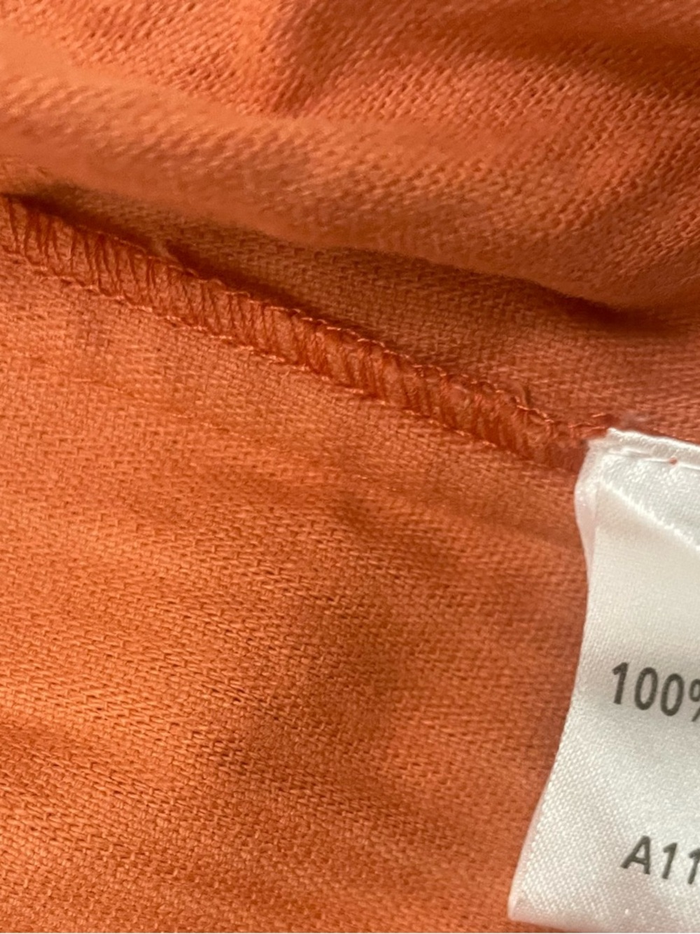 Appleseed's Orange Corduroy Button Jacket NWT sz PXL - Picture 4 of 12